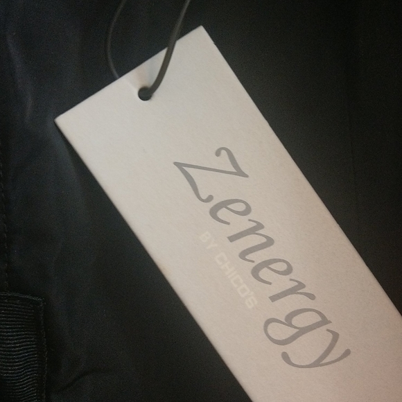 Ruffle Front Nylon Jacket - Picture 4 of 6